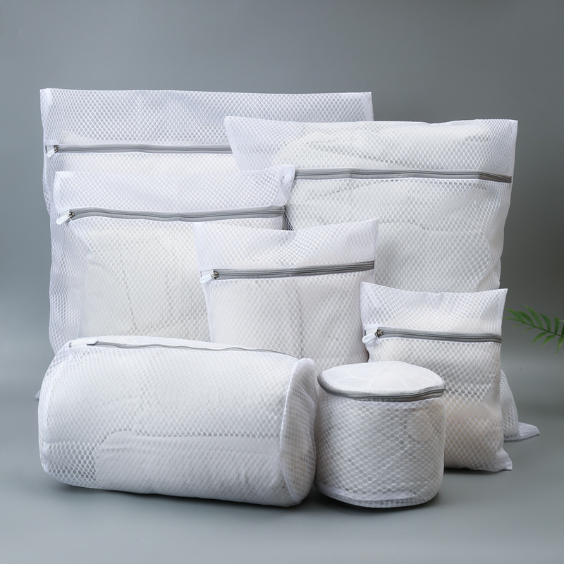90g Honeycomb Mesh Laundry Bag Washing Machine Machine Washable Mesh Bag for Washing Wool Intimates Bra Laundry Mesh Bag