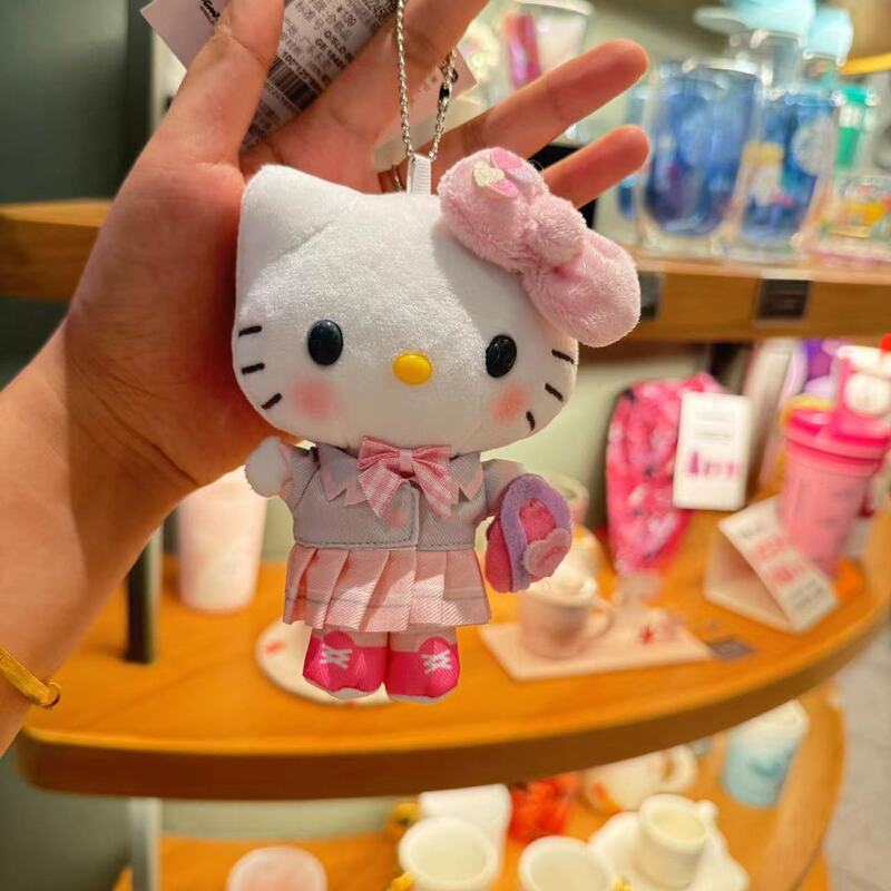 漫画アニメネット有名人同風KT猫大集合シリーズキーホルダー、女の子用バックパック飾り卸売|undefined