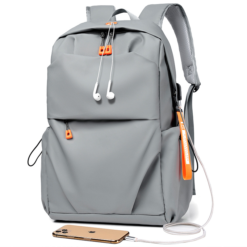 Cross-Border Men's 2026 New Lightweight Foldable Student Backpack Outdoor Sports Travel Men's Simple Business Laptop Bag