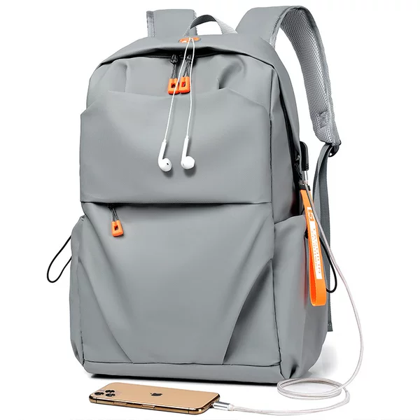 Cross-Border Men's 2026 New Lightweight Foldable Student Backpack Outdoor Sports Travel Men's Simple Business Laptop Bag