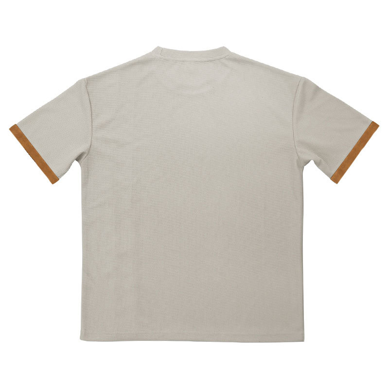 385g Weight Short Sleeve Sleeve Length Polyester Fabric Type Shorts Sets Sets Type 2 Pieces Set Quantity Casual Occasion Turndown Neckline Regular Fit Fit Type Color Block Pattern Summer Season Men's Gender Simple Style Style Men's Color Block Simple Style Turndown Short Sleeve Regular Fit Men's Sets 42