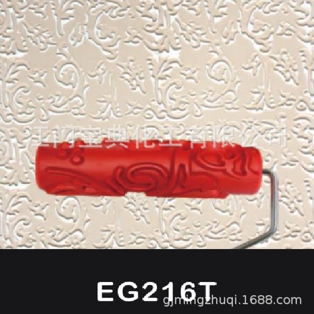 源头批发橡胶滚花涂装滚筒工厂滚花涂饰艺术漆墙艺装饰机料盒滚筒