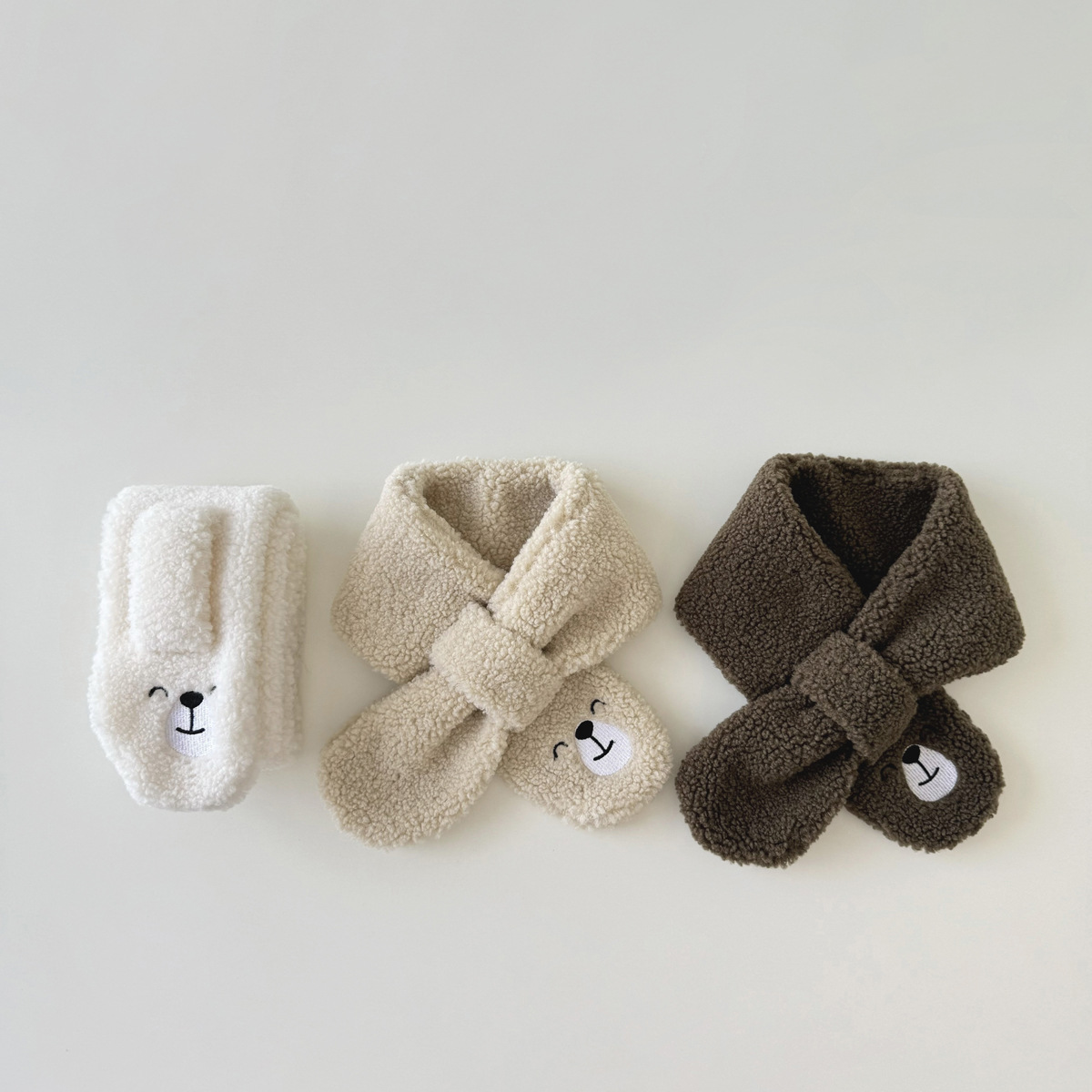 Guanti per bambini Inverno Instagram simpatico cartone animato peluche sciarpa per bambini e bambine_voghion.com