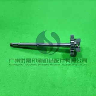 光华650印刷机配件光华650水棍齿轮轴海德堡MO水棍齿轮38齿齿轮轴