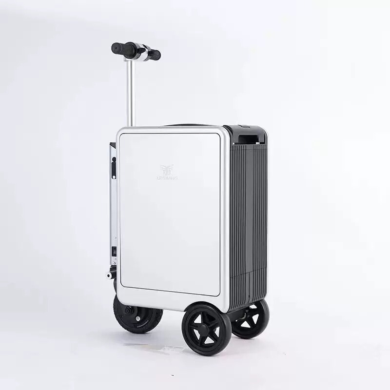 箱の中の古い郭旅の翼の知能の電動のスーツケースの箱のリモコンは飛行機の旅行の電動を急いで筐体に登ります。|undefined