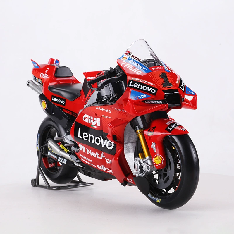 Maisto Фигура 1:6 Ducati Большой мотоцикл 2024 MOTOGP мотоцикл-симулятор из сплава, гоночный мотоцикл