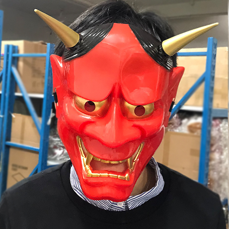 Halloween horror cara completa máscara aterradora Prajna majestuoso baile COS fotografía casa embrujada espectáculo props