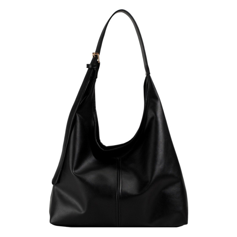 Retro de cercanías bolsa de hombro con textura para las mujeres 2023 este año popular estilo coreano elegante bolsa de las axilas bolso de mano de las mujeres de moda