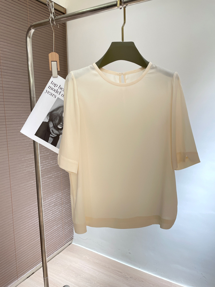 B6368 2120K ÁO SƠ MI NỮ JIATDLK NGẮN TAY MÙA HÈ THỜI TRANG NỮ LỤA TƠ TẰM G05 SẢN PHẨM MỚI