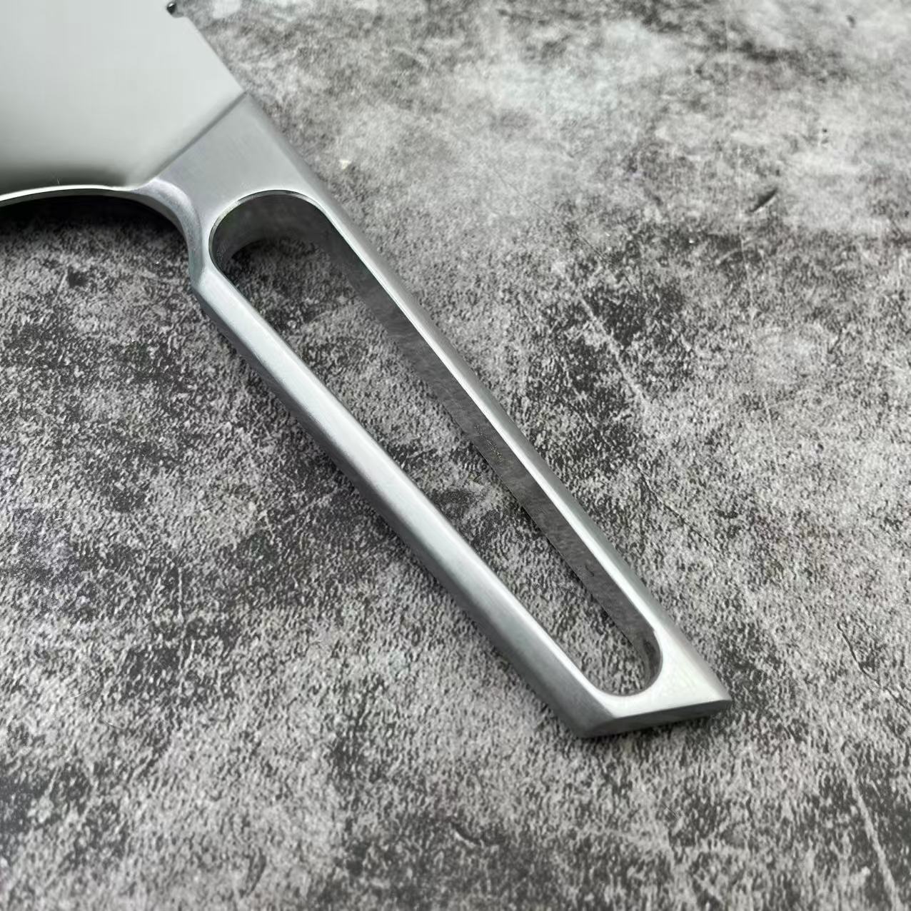 M390 toz çelik bıçak seti, kaynaşmış kenarlı 70+ sertlikte keskin süper hızlı dilimleme bıçağı paslanmaz çelik dilimleme bıçağı