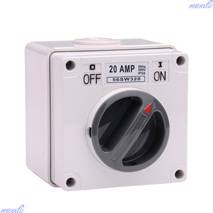 56sw320 Outdoor WAterproof Power Switch AustrAliAn StAndArd 20A Three-phAse RAinproof Switch IP66