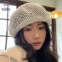 同款夏季编织薄款画家帽