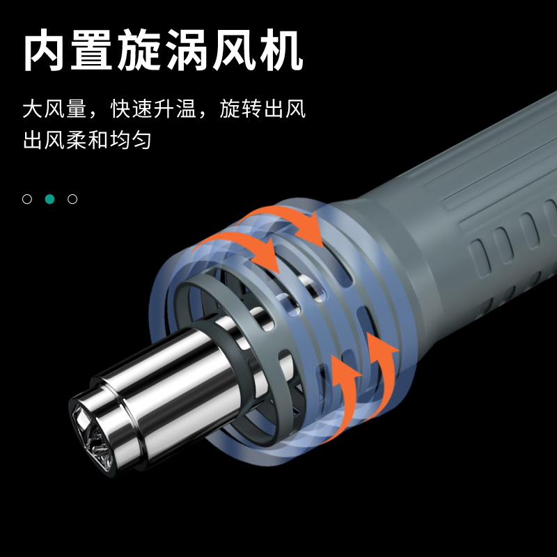 Deer Fairy Pistola de aire caliente Estación de dessoldadura Soldador eléctrico dos en uno 8878 Reparación de teléfono móvil portátil Herramienta de mesa de soldadura de aire caliente