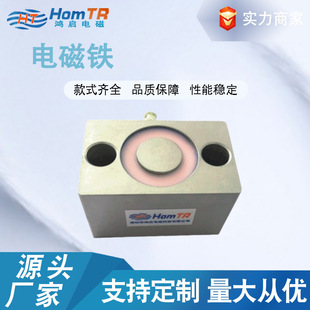 Shenzhen Manufacturer Access Control Traction Large Suction Square Dc Strong Magnetic Customizable Suction Cup Electromagnet