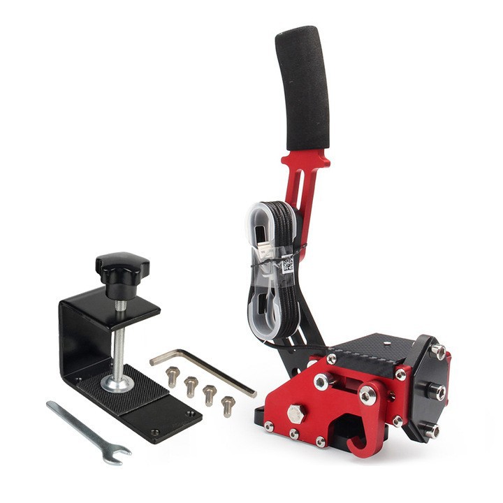 Pc deriva freno de mano carreras de vapor juego de freno de mano USB analógico juego de alambre de mano de bienvenida visita de campo