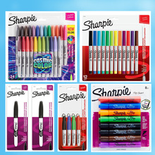 Sharpie�����Ǻű���װ3ɫ4ɫ8ɫ12ɫ24ɫ����Ǻűʲʻ����˱�