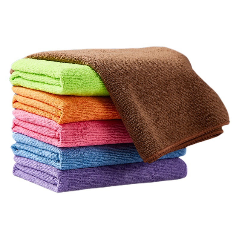 Toallitas de limpieza de microfibra absorbente transfronterizas, paños de cocina domésticos multifuncionales para limpieza