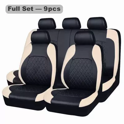 Universal Protective Cover for Suv – Universal seat cover - beige-4-piece-set-two-seats