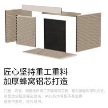 ✅2025新款太空铝蜂窝浴室柜组合卫生间一体陶瓷洗手盆洗脸池洗漱