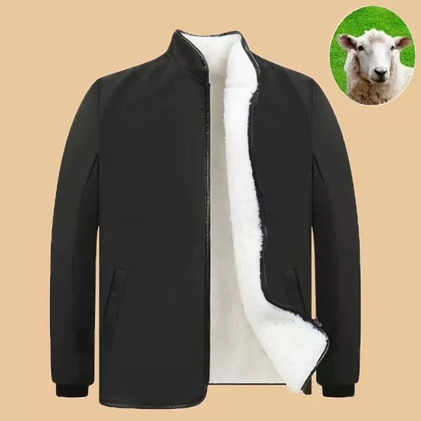 Black white jacket, liner