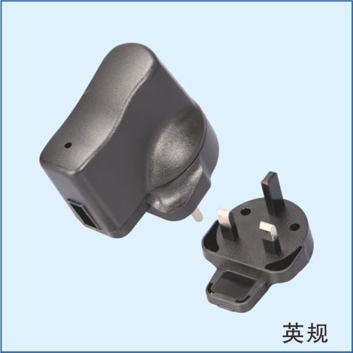 德盈工厂直供188英规电源外壳 3W卧式适配器外壳 手机充电器外壳