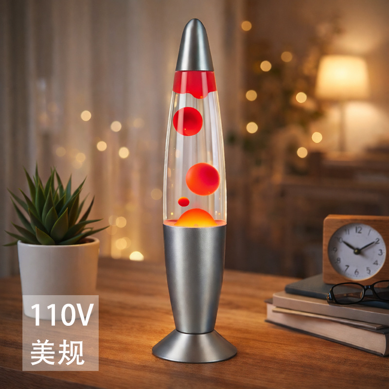 American Standard Lava Lamp Volcanic Lava Lamp Decorative Table Lamp Exclusively for Cross-Border Sales, Nordic Style Bedroom Ambiance Light
