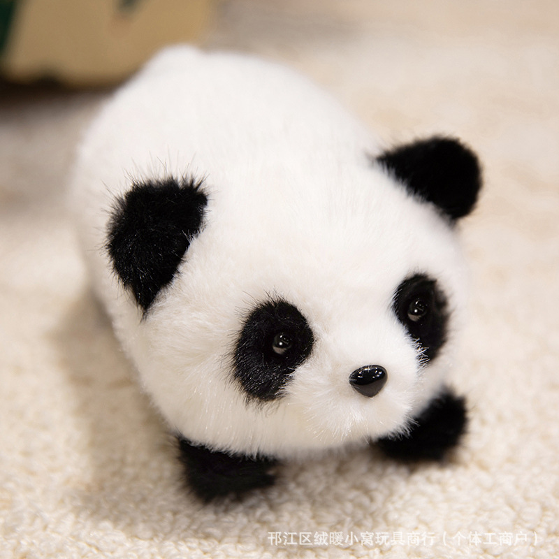Mesa fragante con panda gigante