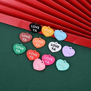 ������耳�Ȧ����p��love����Ӣ������耳׿ے�� DIY�Ʒ�����