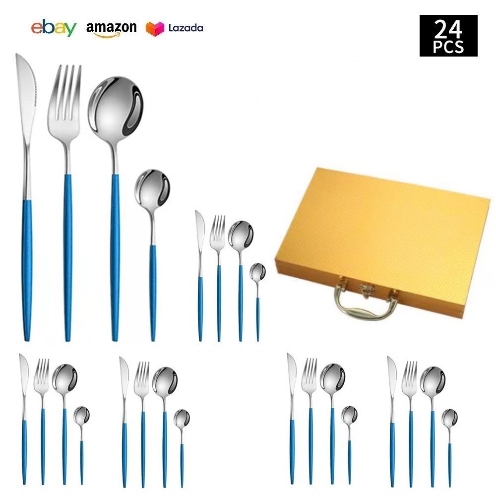 블루실버【24PCS】금목상자G