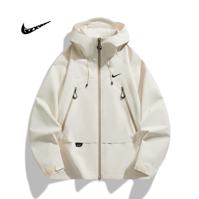 Men's Jacket Spring and Autumn New Trendy Brand Loose Workwear Unisex Couple's Matching Hooded Casual Sports Coat for Women Men's Jacket Spring and Autumn New Trendy Brand Loose Workwear Unisex Couple's Matching Hooded Casual Sports Coat for Women