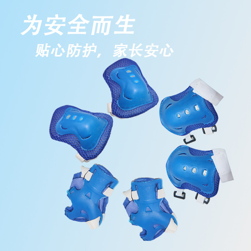 Manufacturers in stock straight hair children's protective gear 6-12 years old suitable for bicycle scooter balance bike skates