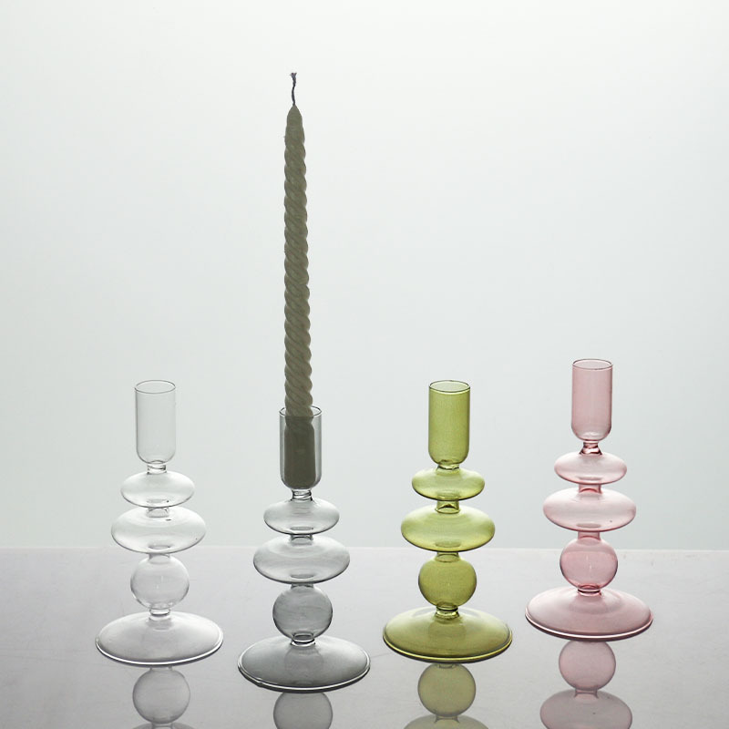 Directo de fábrica hogar Europeo retro candelabro de cristal simple casa romántica decoración adornos