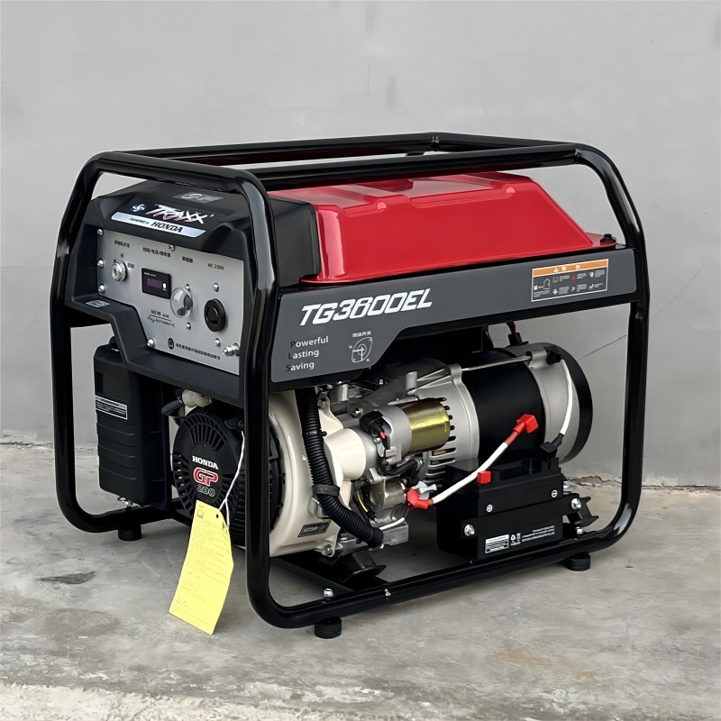 2.8KW嘉陵本田电启动单缸家用汽油发电机组TG3600EL