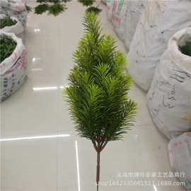 仿真植物仿真圣诞树圣诞节DIY装饰小圣诞树 酒店橱窗居家摆设小树
