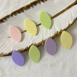 Meijie Eye Patches for Beginners, Soft and Delicate Maple Leaf Design, Eyelash Tool for Girls, False Eyelash Pad Puff