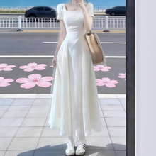 ��ʽ�߼��а�ɫ���I�B��ȹ��Ů�ļ�2026�¿���|�^���ȼ������Lȹ