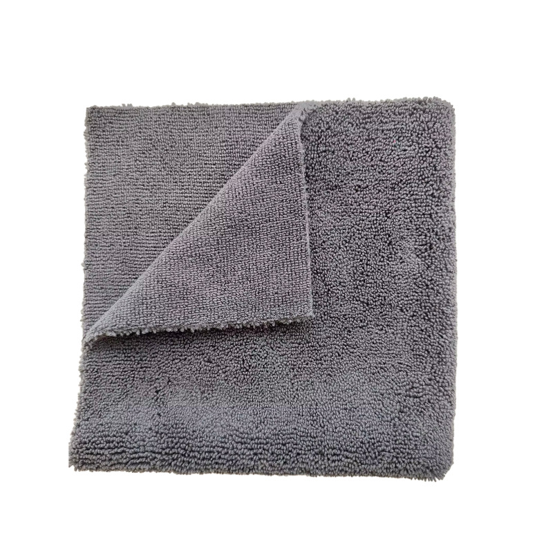 400 gramos 80 / 20 poliéster brocado corte de borde 5 veces el peso propio absorción de agua toalla de limpieza toalla de cera de pulido se puede personalizar