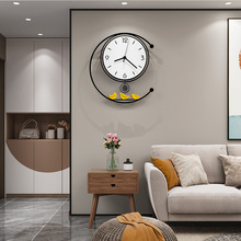 輕奢鍾表掛鍾客廳2021新款家用時尚掛牆網紅創意現代簡約掛式時鍾