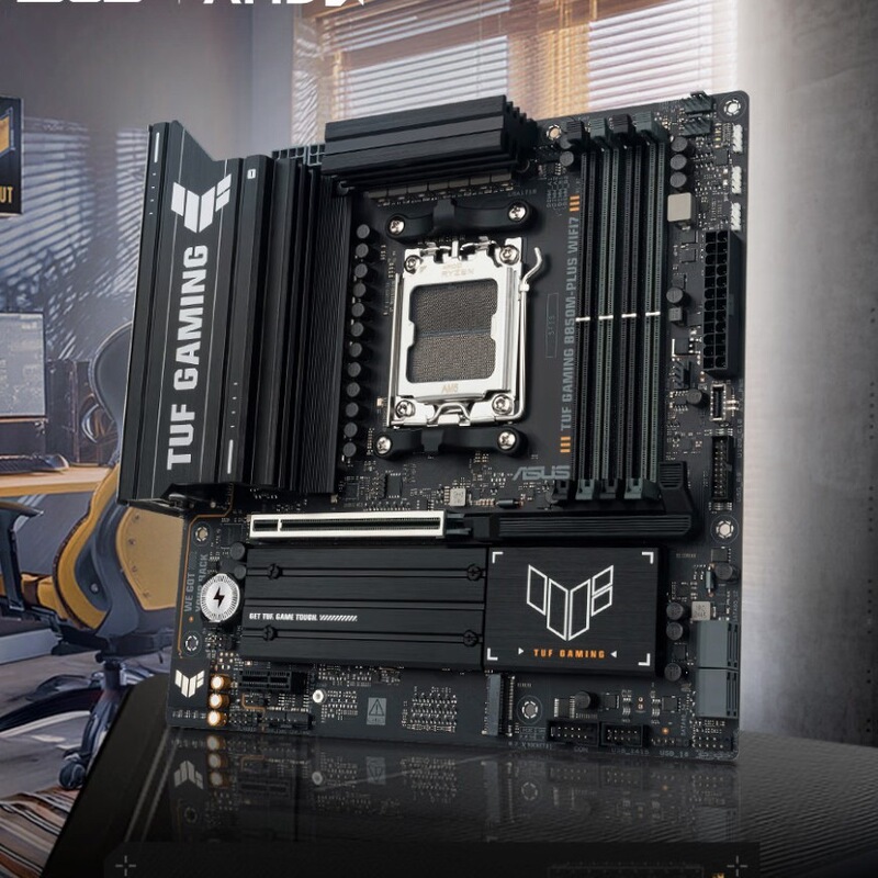 Asus Tuf Gaming B850M-Plus Wifi7 Heavy Gunner Motherboard Is Suitable for Cpus 9600X/9700