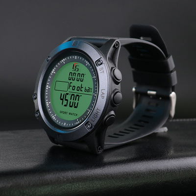 足球裁判表提醒器跑步锻炼健身计时器100圈计时可关机静音