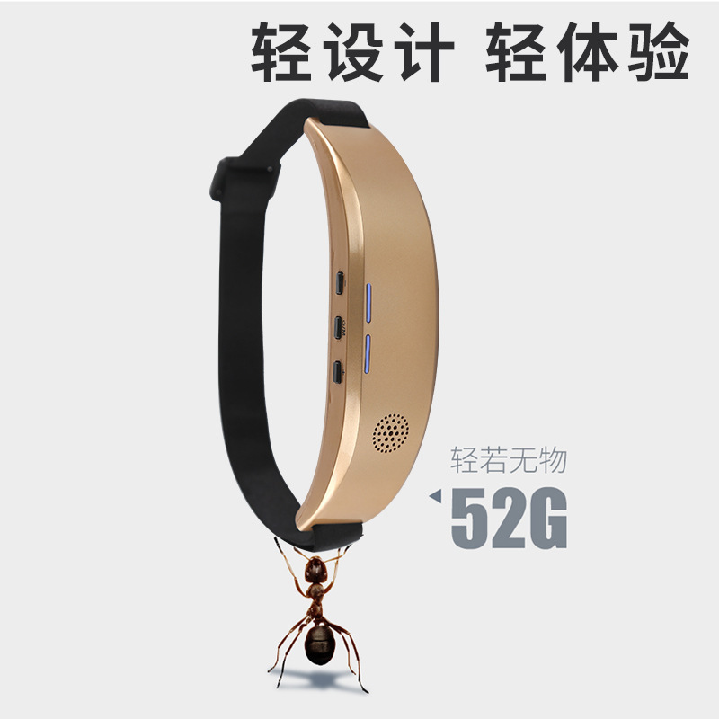 智能减压睡眠仪微电流头部脉冲抑郁焦虑理疗安神按摩仪轻巧舒适