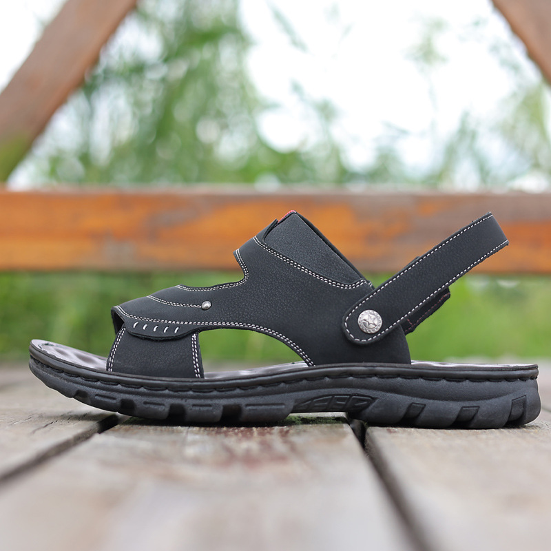 Comfortable Men's Beach Sandals Non-slip Casual Summer Footwear_voghion.com