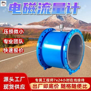 电磁流量计 运行稳定 给排水管道液体流量检测就地显示流量表