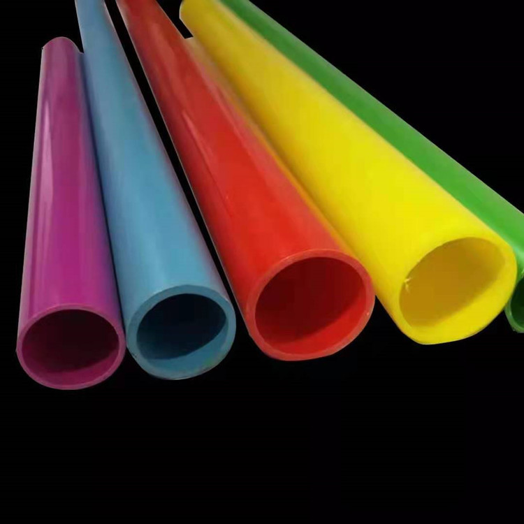 ABS管 PVC黑色塑料玩具硬塑胶管 PS拉管彩色 ABS塑料管