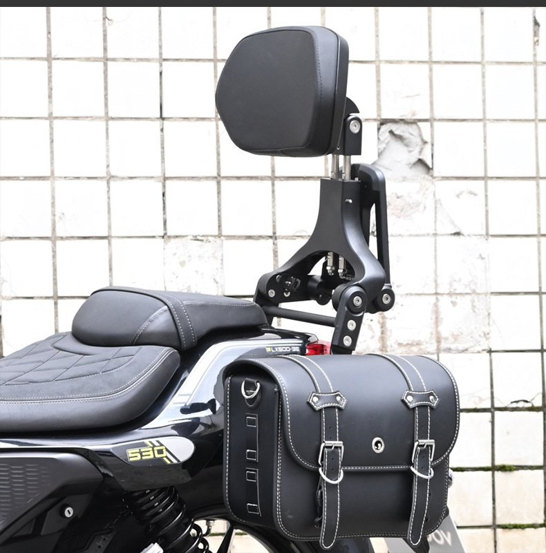 Suitable for the Wuxi CU -429.999999999% off with foldable backrest, quick-release side bags, bumper, rear backrest, cargo rack, gear shift lever, and widened foot pedals