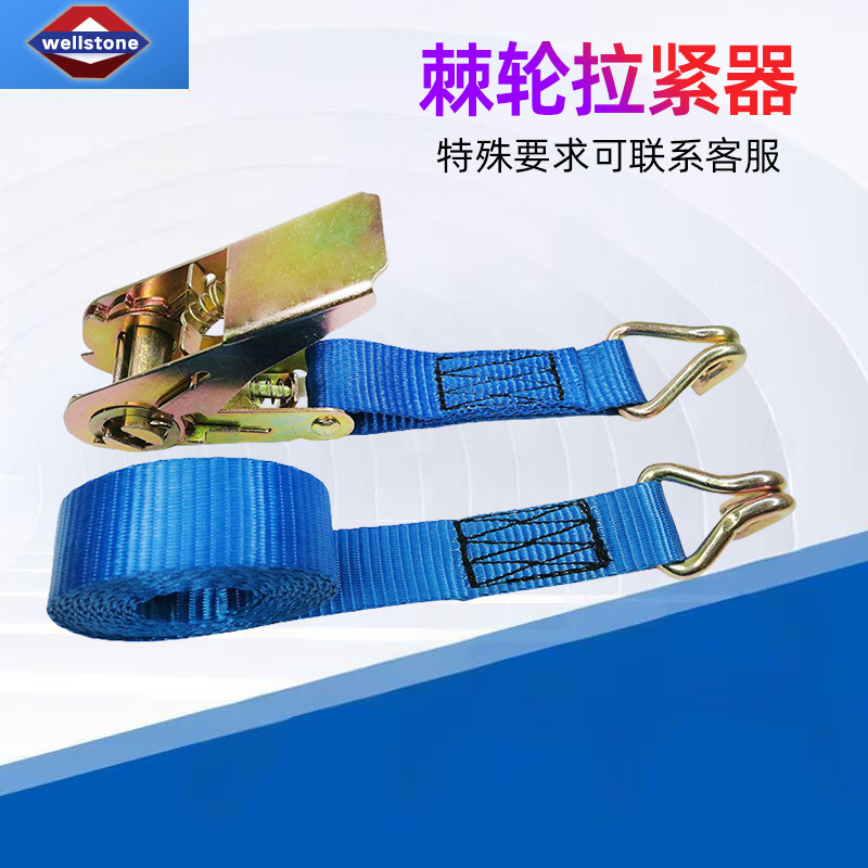 1寸棘轮拉紧器厂家供应汽车行李捆绑带 货物拉紧器捆绑带收紧器