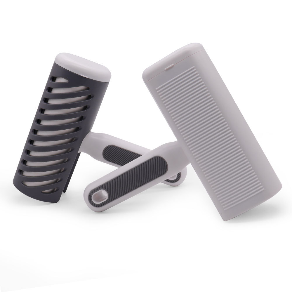 Cepillo para pelo de gato, cepillo removedor de pelo de mascotas, limpiador de pelo de perro, herramienta de aseo para gatos, removedor de pelo por electricidad estática