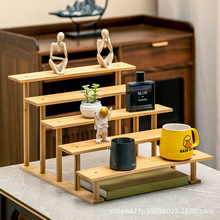 台窗台多肉花架实木多层室内客厅桌面小架子阳台装饰置物架组合