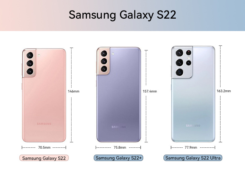 Kompatibel mit Samsung S25 Ultra, S24 Pro, S26, S23 und S26 (mit hoher Transparenz, stoßfest, aus Polycarbonat) – vollständige Abdeckung, große Aussparungen._voghion.com