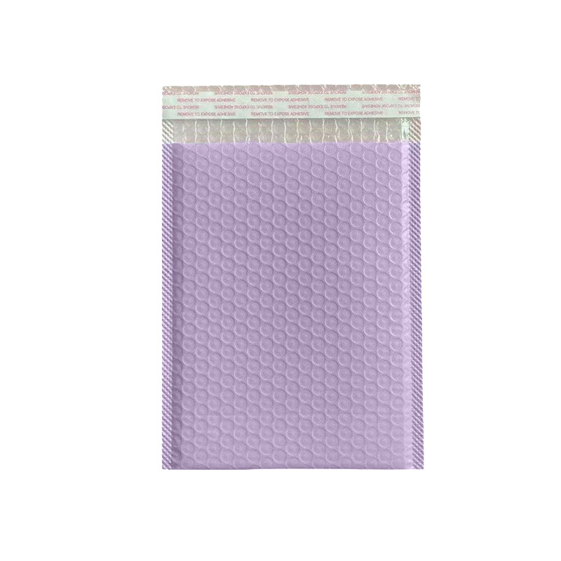 Bolsa de burbujas de película de coextrusión rosa Bolsa de espuma a prueba de golpes y a prueba de presión Bolsa autoadhesiva Bolsa de embalaje exprés Bolsa autoadhesiva engrosada